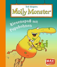 Enlarge image Cover: Ted Siegers Molly Monster. Riesenspaß mit Pupsbohnen - Ellermann
