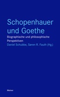 Cover: Schopenhauer und Goethe - Meiner