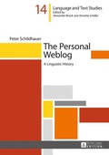 Cover: The Personal Weblog - Peter Lang Verlag
