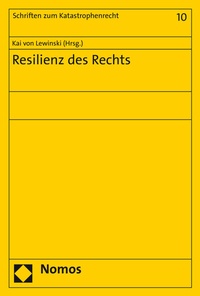 Abbildung von: Resilienz des Rechts - Nomos