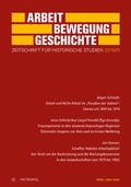 Cover: Arbeit - Bewegung - Geschichte - Metropol-Verlag
