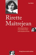 Cover: Rirette Ma&icirc;trejean - Verlag Graswurzelrevolution
