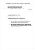 Cover: The Building Act 1984 - TSO
