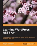 Cover: Learning WordPress REST API - Packt Publishing