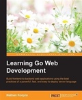 Cover: Learning Go Web Development - Packt Publishing