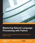 Cover: Mastering Natural Language Processing with Python - Packt Publishing