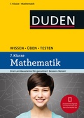 Cover: Wissen - &Uuml;ben - Testen: Mathematik 7. Klasse - Duden