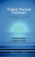 Cover: English-Yiddish/Yiddish-English Practical Dictionary (Expanded Romanized Edition) - Hippocrene Books Inc.,U.S.