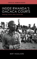 Cover: Inside Rwanda's Gacaca Courts - University of Wisconsin Press