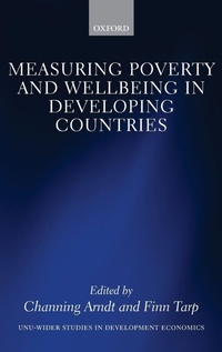 Enlarge image Cover: Measuring Poverty and Wellbeing in Developing Countries - Oxford University Press