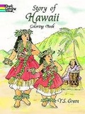 Cover: Story of Hawaii Colouring Book - Dover Children's