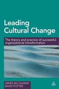 Cover: Leading Cultural Change - Kogan Page Ltd