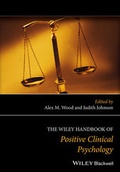 Cover: The Wiley Handbook of Positive Clinical Psychology - Wiley-Blackwell