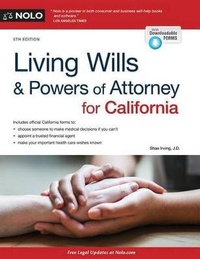 Abbildung von: Living Wills and Powers of Attorney for California - NOLO