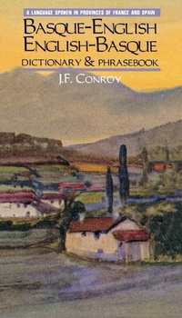 Abbildung von: Basque-English/English-Basque Dictionary & Phrasebook - Hippocrene Books Inc.,U.S.