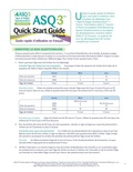 Cover: Ages & Stages Questionnaires (R) (ASQ (R)-3): Quick Start Guide (French) - Brookes Publishing Co