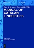 Cover: Manual of Catalan Linguistics - De Gruyter