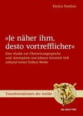 Cover: Je n&auml;her ihm, desto vortrefflicher - De Gruyter