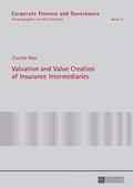 Cover: Valuation and Value Creation of Insurance Intermediaries - Peter Lang Verlag