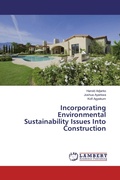 Cover: Incorporating Environmental Sustainability Issues Into Construction - LAP Lambert Academic Publishing