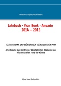 Cover: Jahrbuch &middot; Year Book &middot; Anuario 2014 - 2015 - BoD - Books on Demand