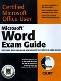 Cover: Microsoft Word Exam Guide - Que
