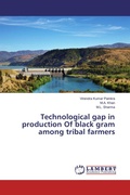 Cover: Technological gap in production Of black gram among tribal farmers - LAP Lambert Academic Publishing