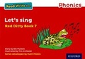 Cover: Read Write Inc. Phonics: Let's Sing (Red Ditty Book 7) - Oxford University Press