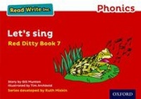 Enlarge image Cover: Read Write Inc. Phonics: Let's Sing (Red Ditty Book 7) - Oxford University Press
