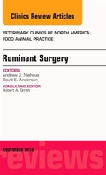 Cover: Ruminant Surgery, An Issue of Veterinary Clinics of North America: Food Animal Practice: Volume 32-3 - Elsevier