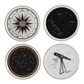 Cover: Alice Scott Porcelain Coaster Set - Mudpuppy Press