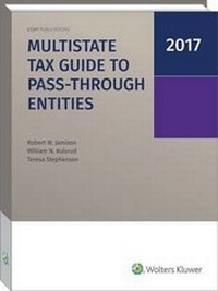 Enlarge image Cover: Multistate Tax Guide to Pass-Through Entities (2017) - CCH Incorporated