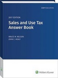 Enlarge image Cover: Sales and Use Tax Answer Book (2017) - CCH Incorporated