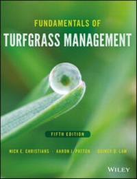 Enlarge image Cover: Fundamentals of Turfgrass Management - Wiley