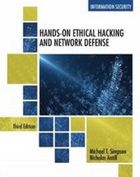Abbildung von: Hands-On Ethical Hacking and Network Defense - Delmar Cengage Learning