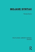 Cover: Mojave Syntax - Routledge