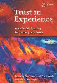 Enlarge image Cover: Trust in Experience - CRC Press