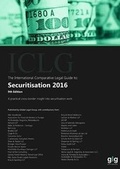 Cover: The International Comparative Legal Guide to Securitisation 2016 - Global Legal Group Ltd