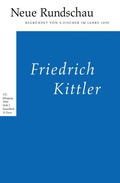 Cover: Neue Rundschau 2016/3 - S. Fischer