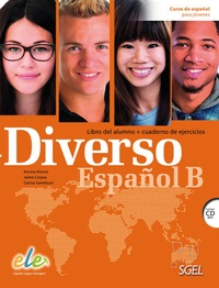 Enlarge image Cover: Diverso Español B - Hueber Verlag