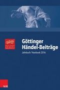 Cover: G&ouml;ttinger H&auml;ndel-Beitr&auml;ge, Band 17 - Vandenhoeck & Ruprecht