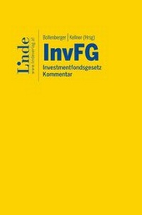 Abbildung von: InvFG - Investmentfondsgesetz - Linde