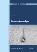 Cover: Bauwerksanalyse - Fraunhofer IRB Verlag