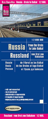 Abbildung von: Reise Know-How Landkarte Russland - vom Ural zum Baikalsee (1:2.000.000) - Reise Know-How Verlag Peter Rump GmbH