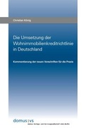 Cover: Die Umsetzung der Wohnimmobilienkreditrichtlinie in Deutschland - Domus