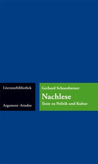 Enlarge image Cover: Nachlese - Argument Verlag mit Ariadne