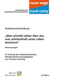Cover: "Man schreibt selten &uuml;ber das, was schicksalhaft unser Leben bestimmt" - ConBrio
