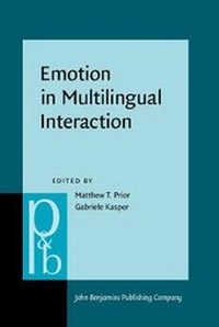 Enlarge image Cover: Emotion in Multilingual Interaction - John Benjamins Publishing Co