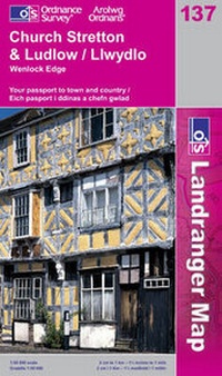 Abbildung von: Ludlow, Church Stretton and Wenlock Edge - Ordnance Survey