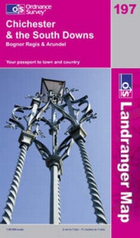 Abbildung von: Chichester and the South Downs - Ordnance Survey